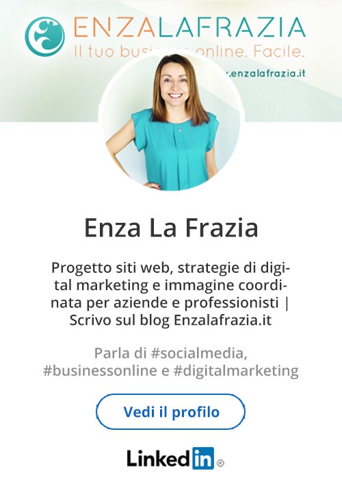 Segui Enza La Frazia su LinkedIn